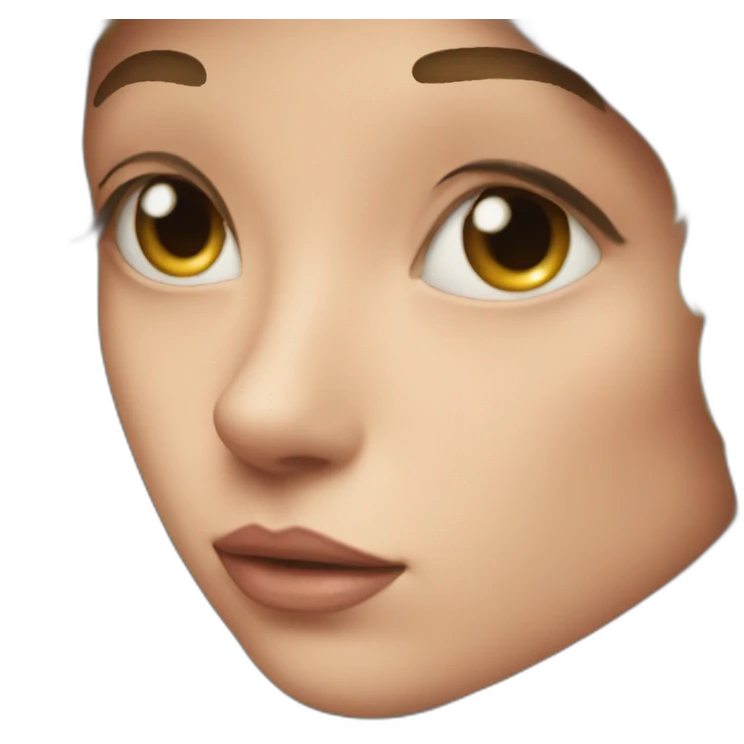 Side eyeing chlow emoji