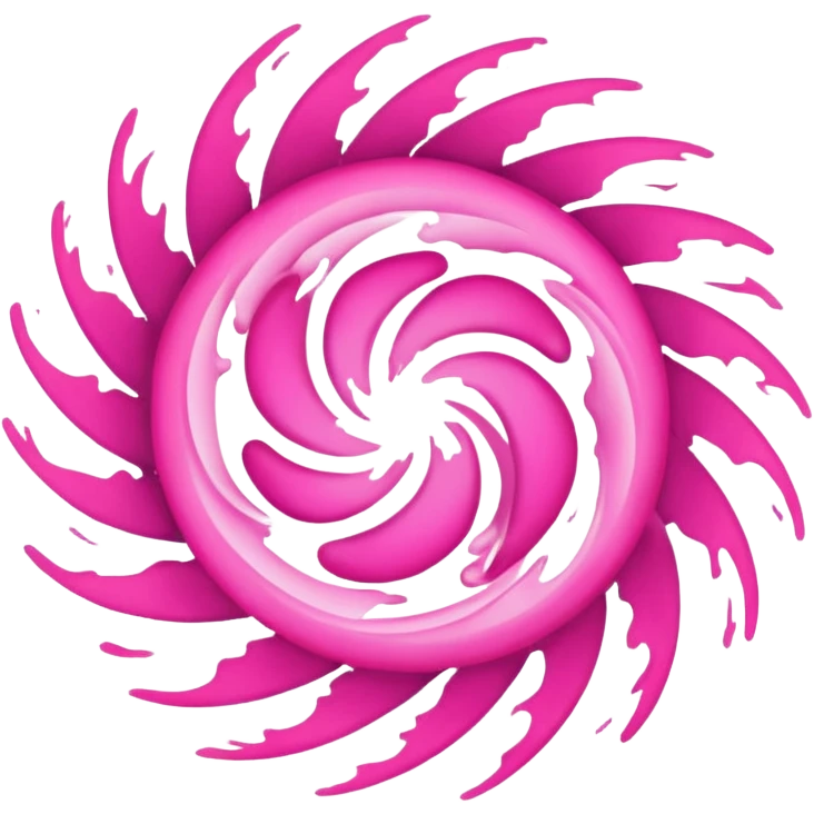 pink explosion  emoji