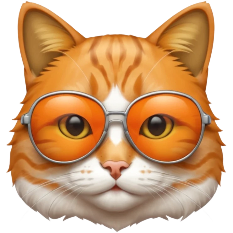 Cat wearing sunglasses emoji