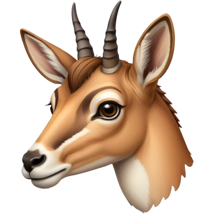 American Pronghorn doe emoji
