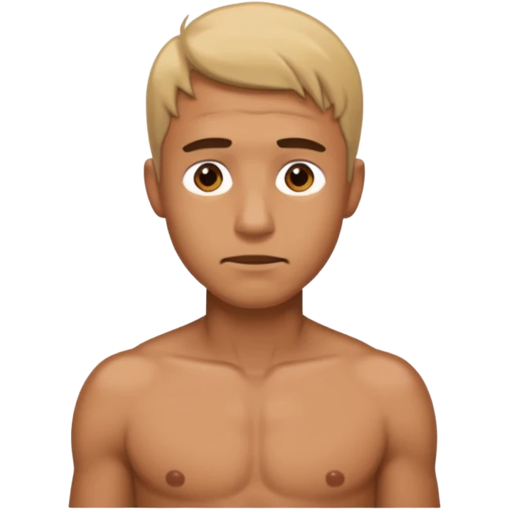 no me gusta el frio emoji hombre de torzo iOS agarrandose emoji