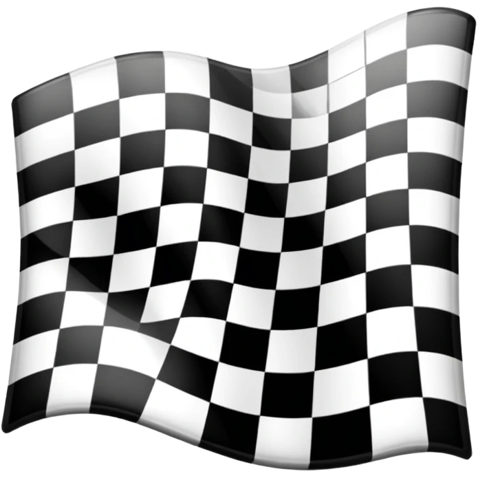 sorayama Chequered flag emoji