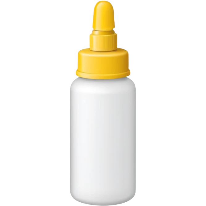 Glue bottle emoji