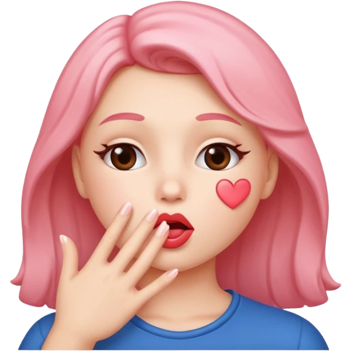 Blow kiss  emoji