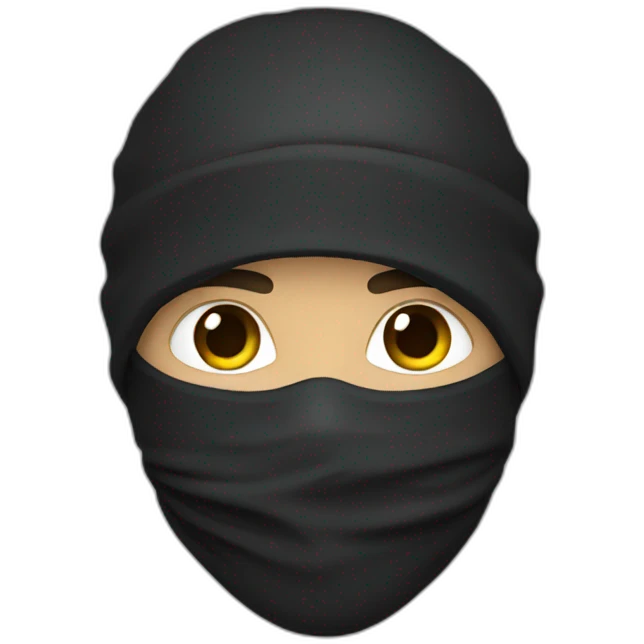 Dark ninja emoji