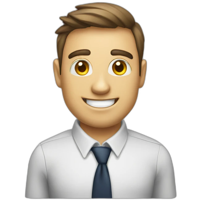 Employee of the real estate agency "Floors" emoji