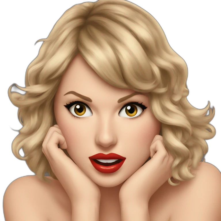 taylor-swift-bj-face emoji