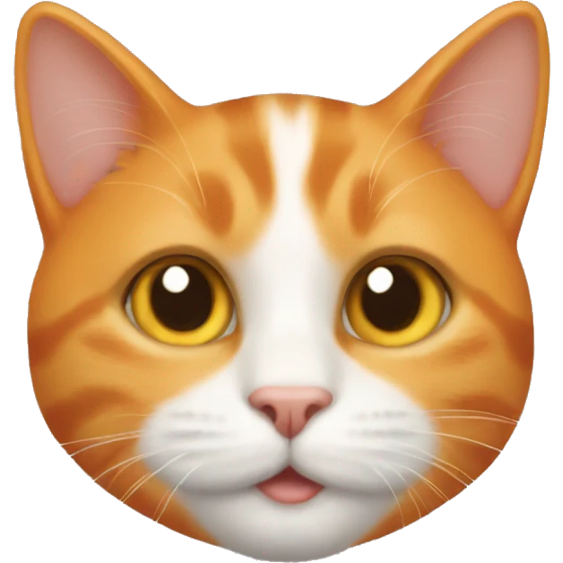 Orange cat emoji