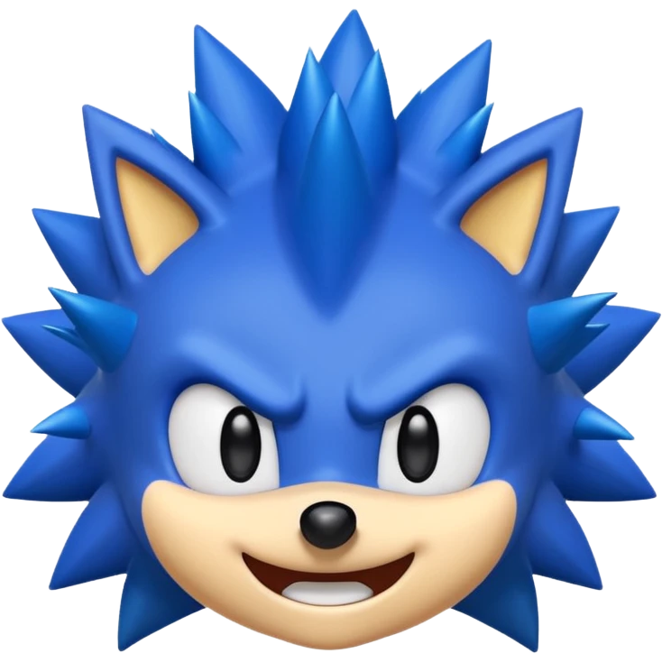 Face Sonic emoji