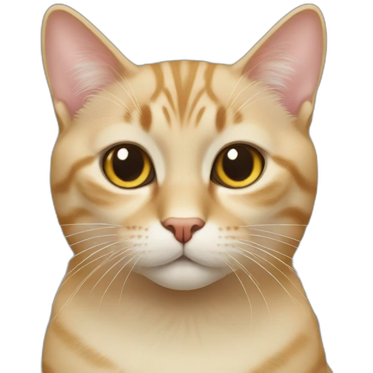 biege cat emoji