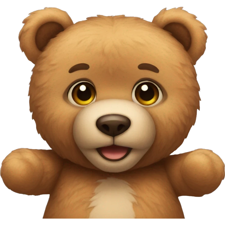teddy bear solo emoji