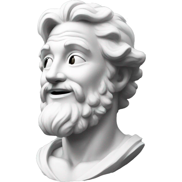 Statue of god smile-solo levelling and likes emoji