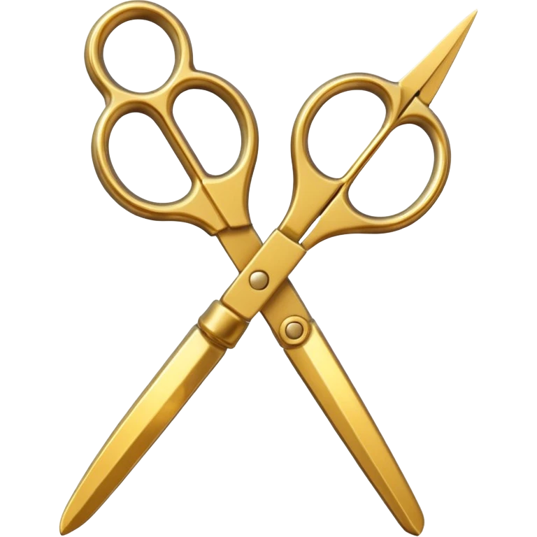 golden scissors emoji