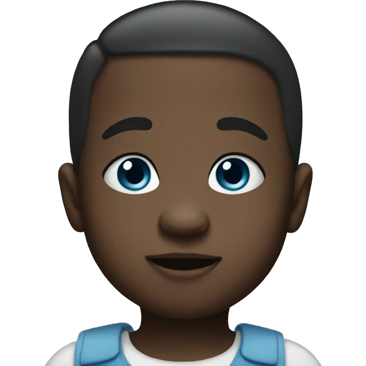 blue baby emoji