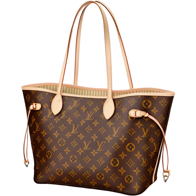 Louis Vuitton  neverfull bag emoji