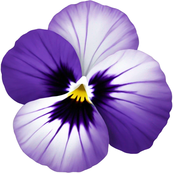 Pansy flower emoji