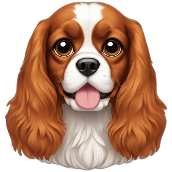 Cavalier King Charles spaniel emoji