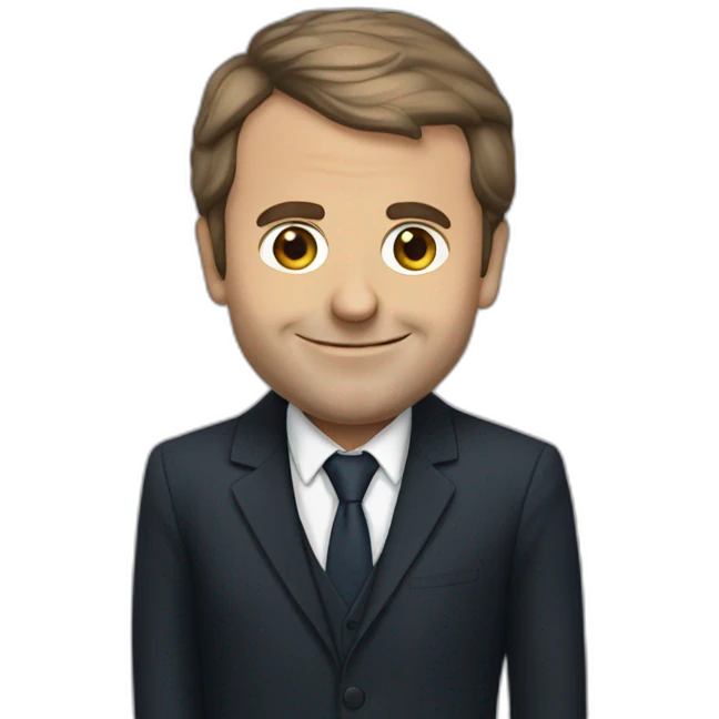 Emanuel Macron  emoji