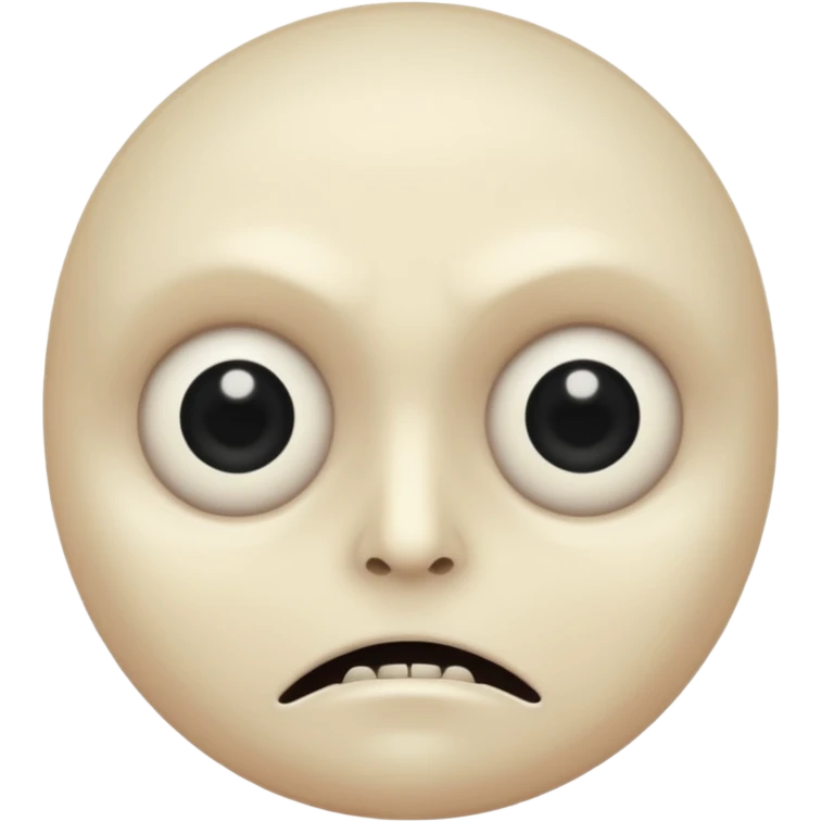 Scary emoji