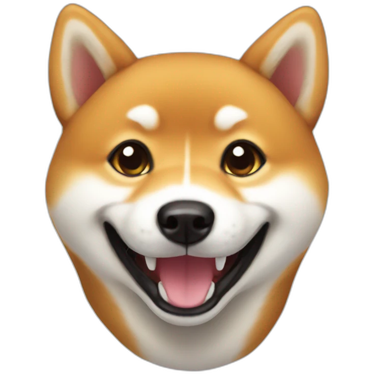 Shiba smile emoji