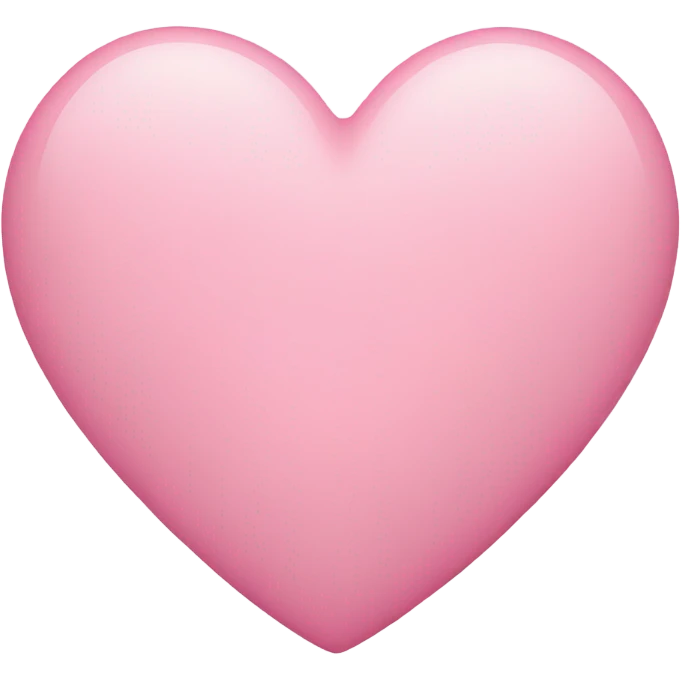 pink pastel heart emoji