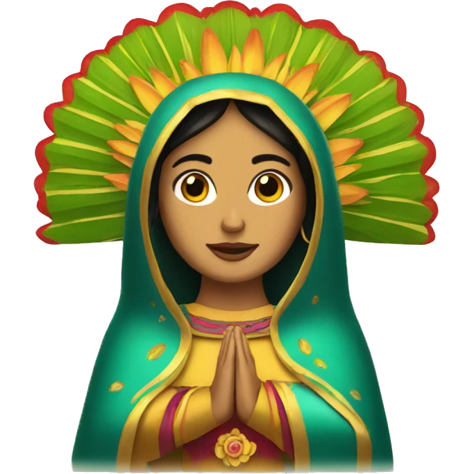 Lady Guadalupe  emoji