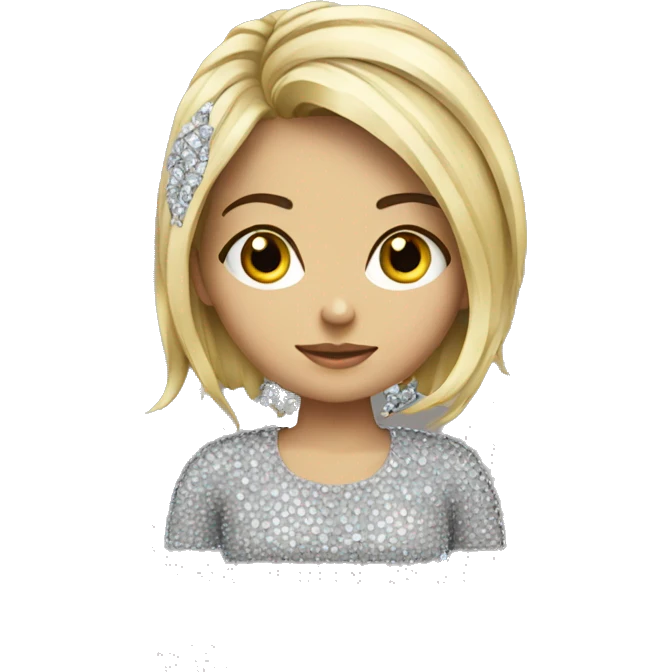 Girl strass  emoji