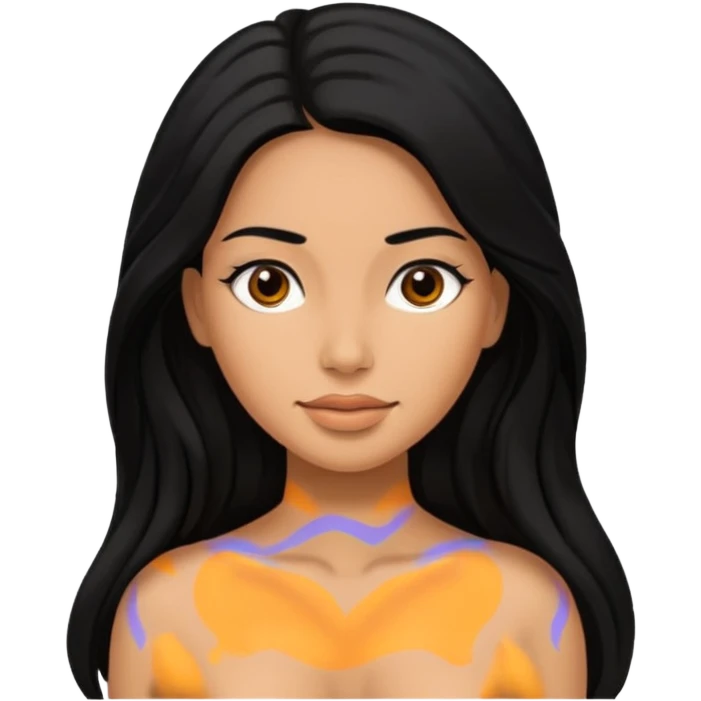 naked latina emoji