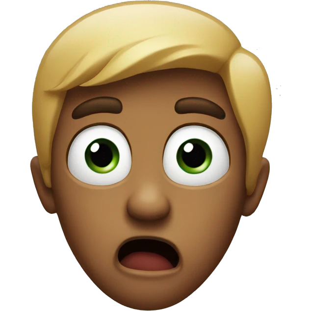 Scared emoji