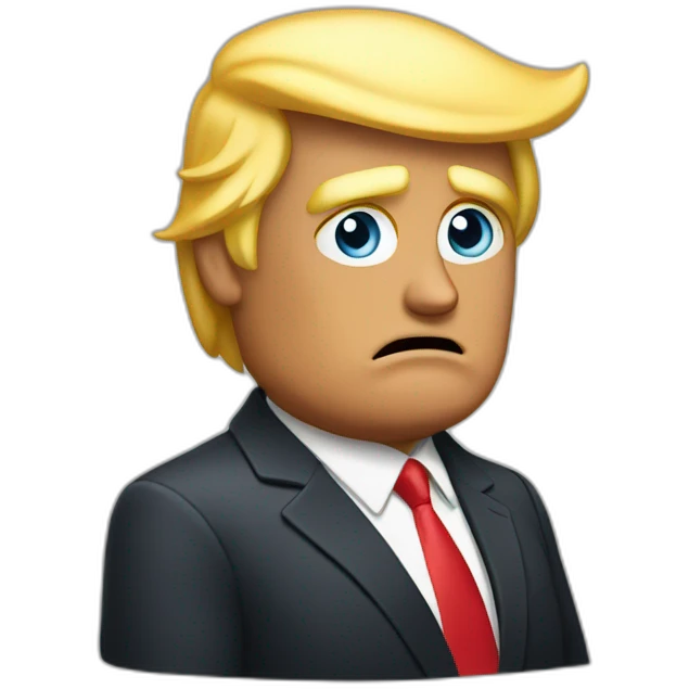 trump shrugging emoji