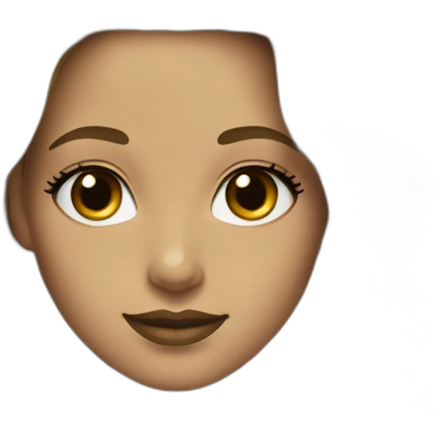 Posh-girl-with-golden-suit-and-blue-eyes-and-rainbow-unicorn-hair emoji