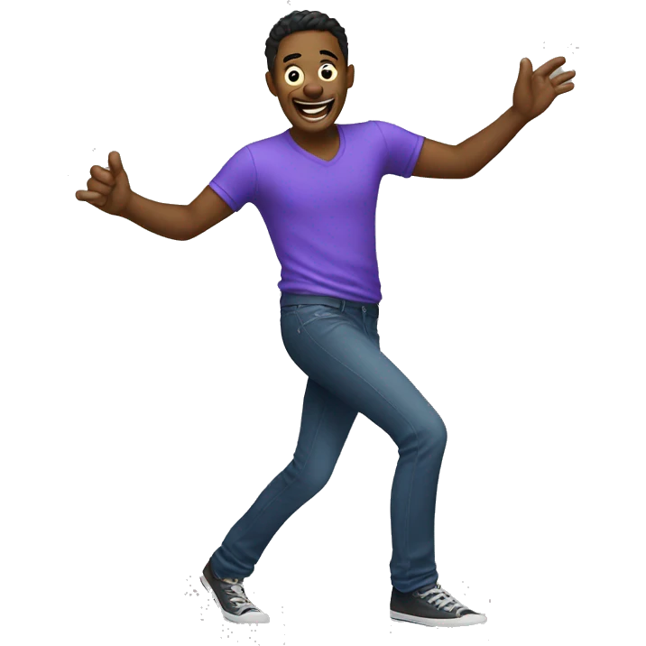 Dancing guy emoji