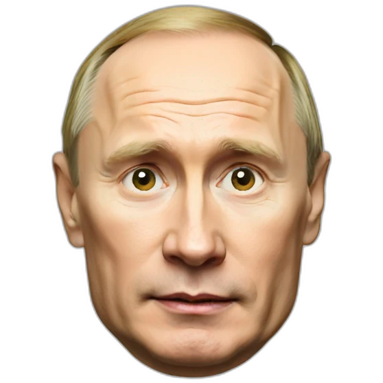 putin with playing cards emoji