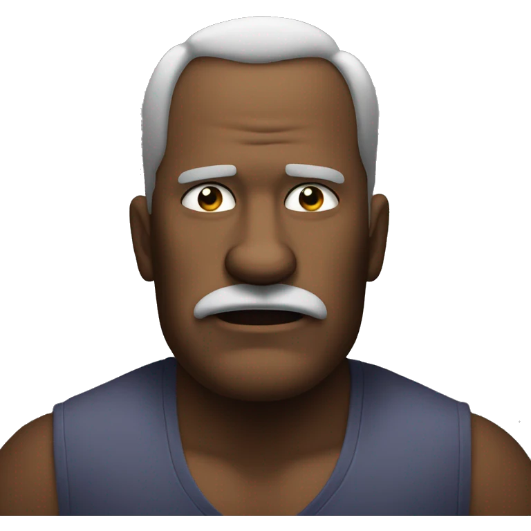Big man that smell really bad  emoji