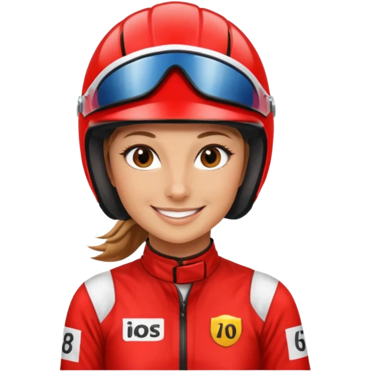 jockey girl emoji