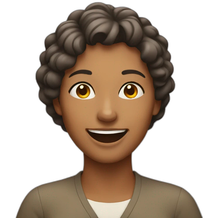 happy woman emoji