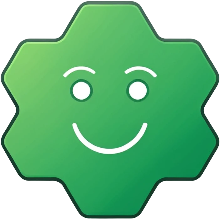 Generate a simple vector art on pictographic logo for our app icon, which should be kind of like Instagram's. It should be purely in a plain colour, one single green where the hex colour is #009869.  emoji