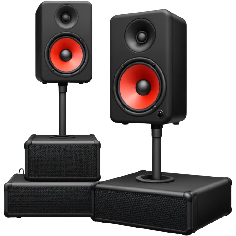 consert speakers emoji
