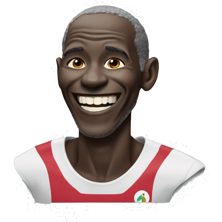 kipchoge laughing emoji