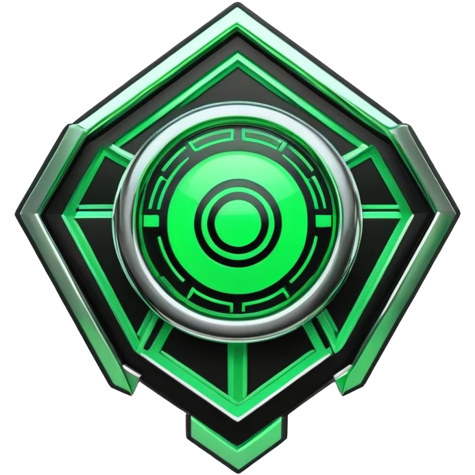  Black And Green Cyber Aesthetic Deco emoji