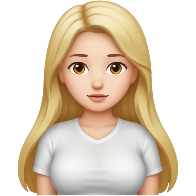 girl with big visible naked breasts emoji