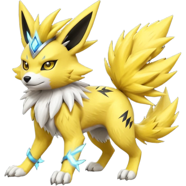 Zeraora-Joltik-Renamon-Jolteon-fusion emoji