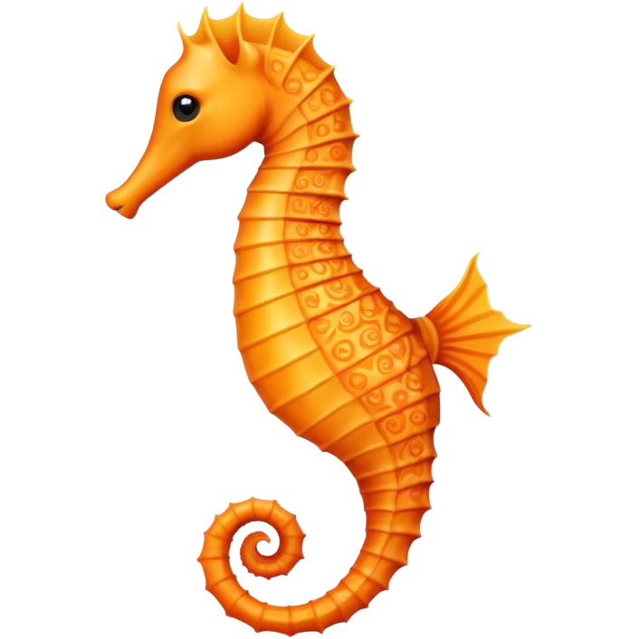 A seahorse emoji
