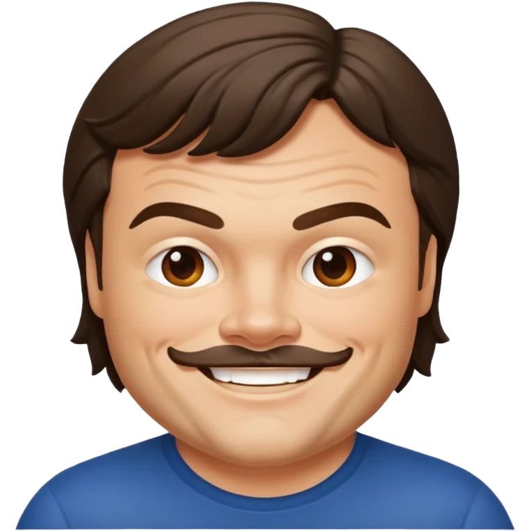 Make a emoji of a jack black emoji