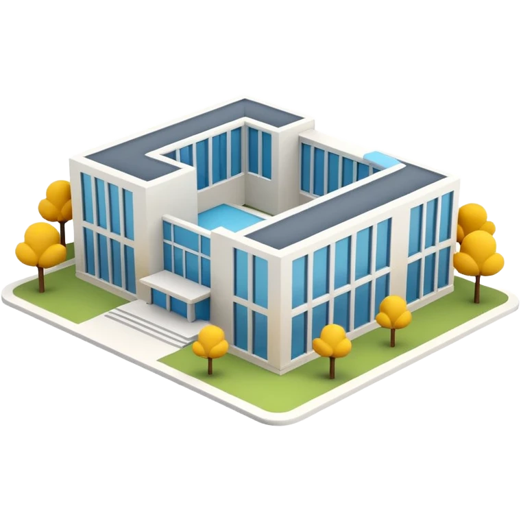 3d minimal medium school emoji