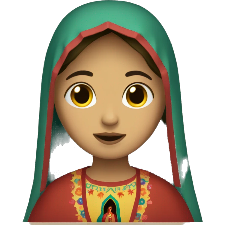 La virgencita de Guadalupe  emoji