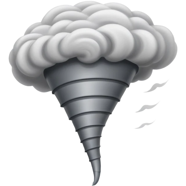 tornado swirling wind funnel emoji