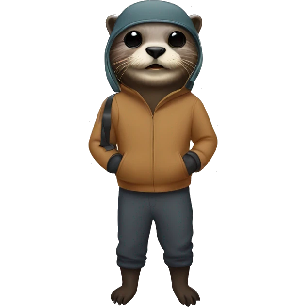 otters with ski masks emoji