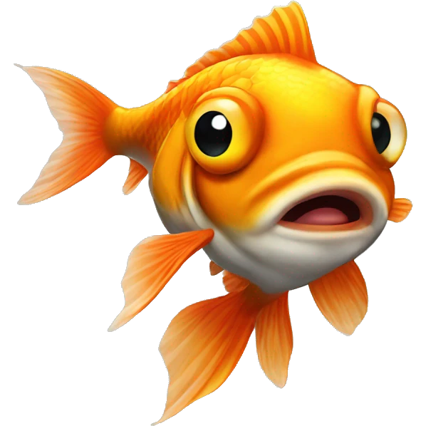 Goldfish Viking emoji