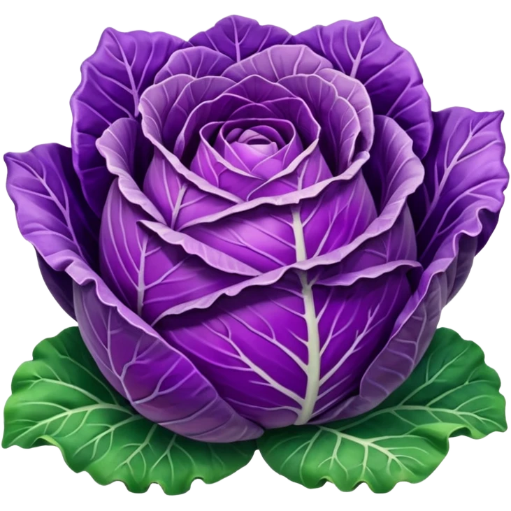 purple cabbage emoji